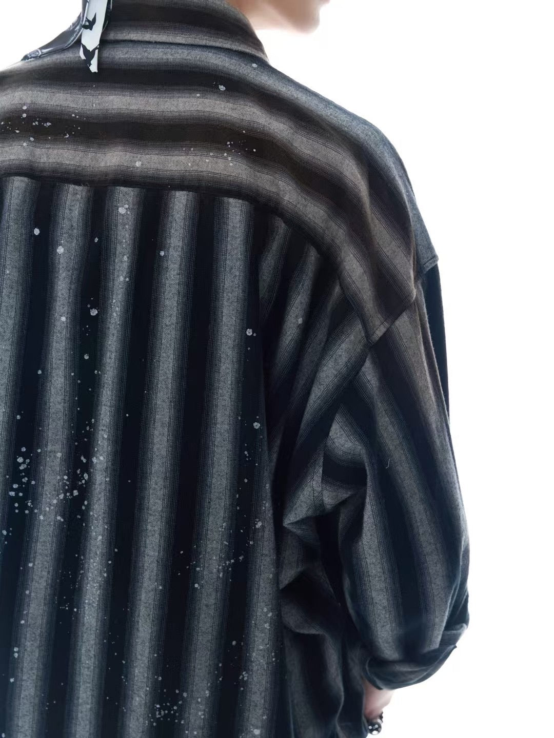 Spray Stripe Overshirt